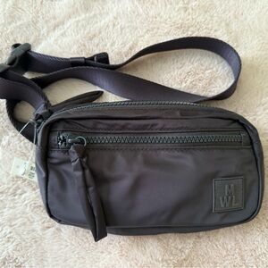 NWT Madewell MWL (Re)sourced Convertible Belt Bag Coal